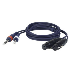 CORDON ADAPTATEUR 2  XLR...