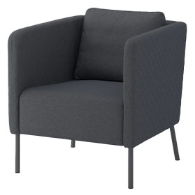 FAUTEUIL GRIS FONCE