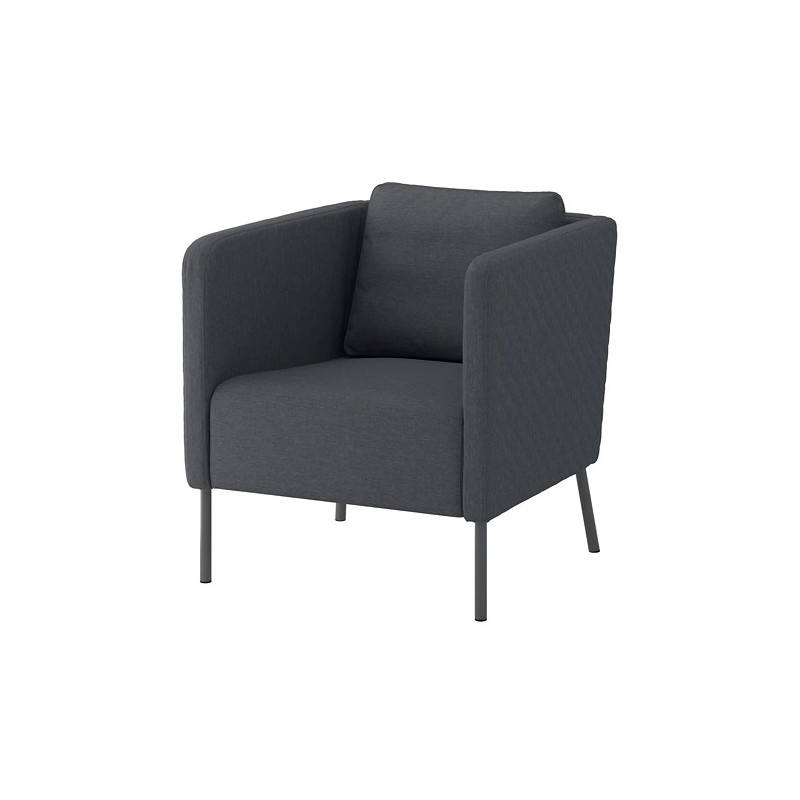 FAUTEUIL GRIS FONCE