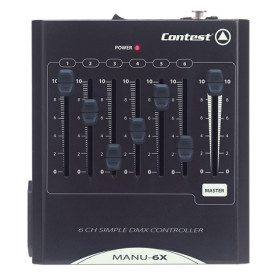 CONSOLE 6 CANAUX DMX CONTEST