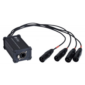 BOITIER ADAPT RJ45/XLR3M...