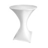 HOUSSE EN STRETCH BLANC POUR MANGE DEBOUT LORMD84 