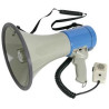 MEGAPHONE 25W AVEC MICRO SUR CABLE - PILES NON INCLUSES