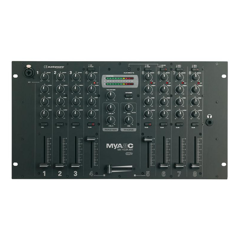 MIXAGE 8 VOIES AUDIOPHONY MIXAGE 8 VOIES AUDIOPHONY