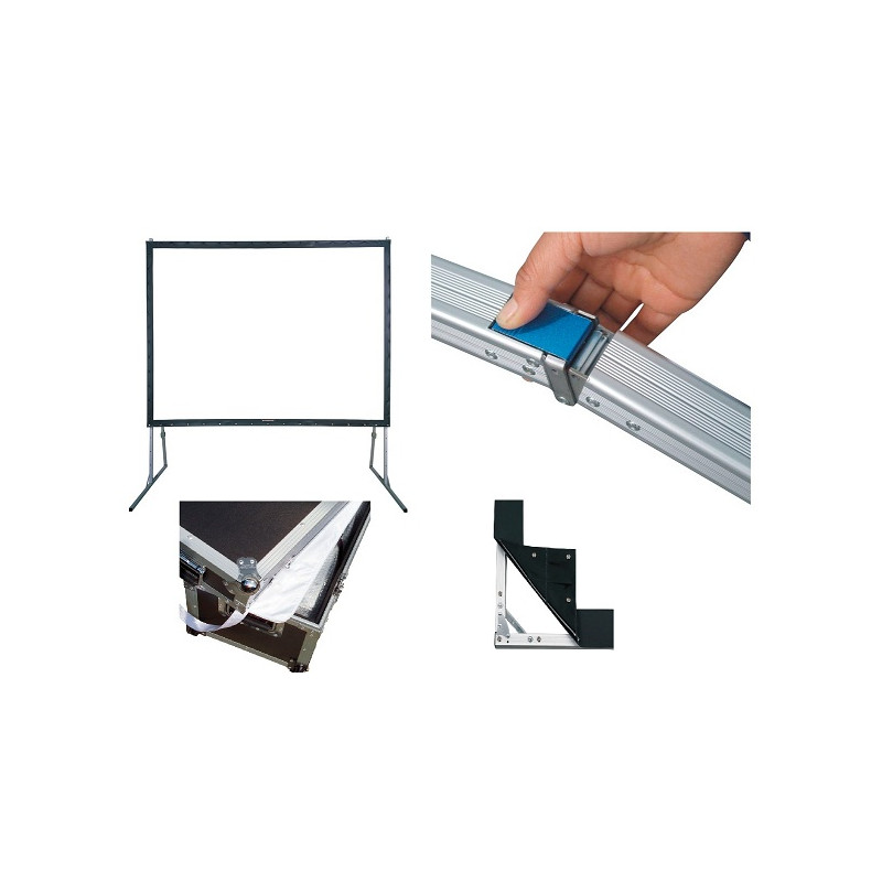 ECRAN MONTAGE FACILE 304.8 X 228.6 CM ECRAN MONTAGE FACILE 304.8 X 228.6 CM