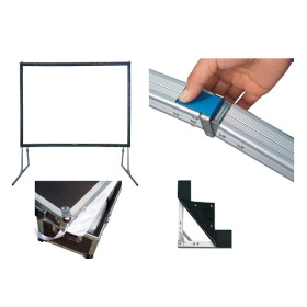 ECRAN MONTAGE FACILE 304.8 X 228.6 CM