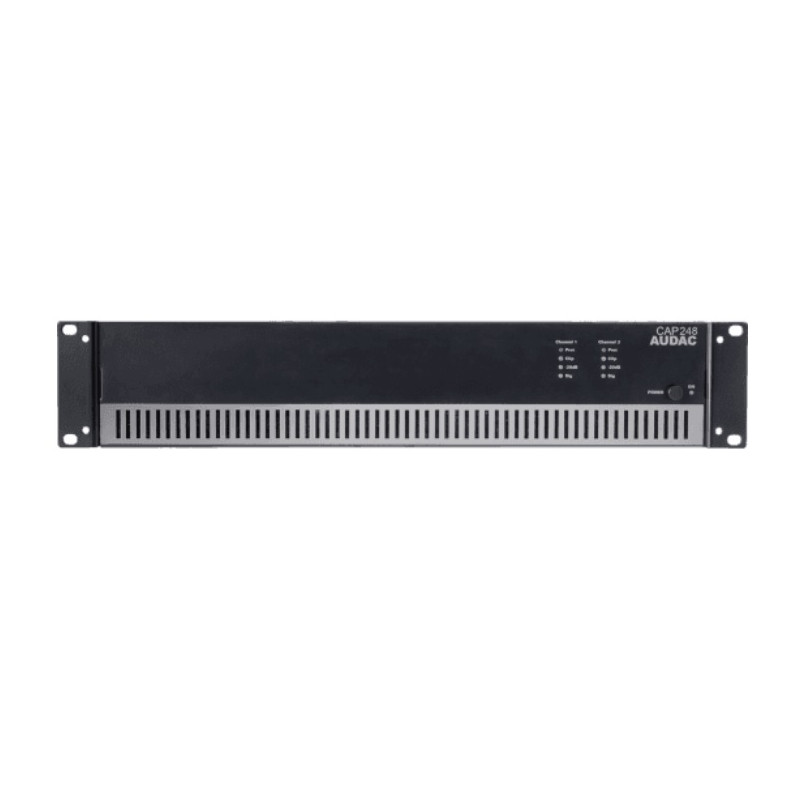 AMPLIFICATEUR 2 CANAUX 2 x 480W / 100V AUDAC AMPLIFICATEUR 2 CANAUX 2 x 480W / 100V AUDAC