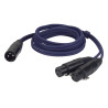 CORDON ADAPTATEUR2  XLR FEMELLE / XLR MALE