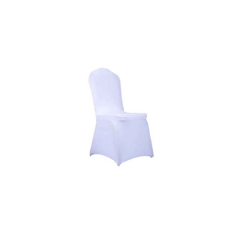 HOUSSE DE CHAISE EN LYCRA BLANC HOUSSE DE CHAISE EN LYCRA BLANC