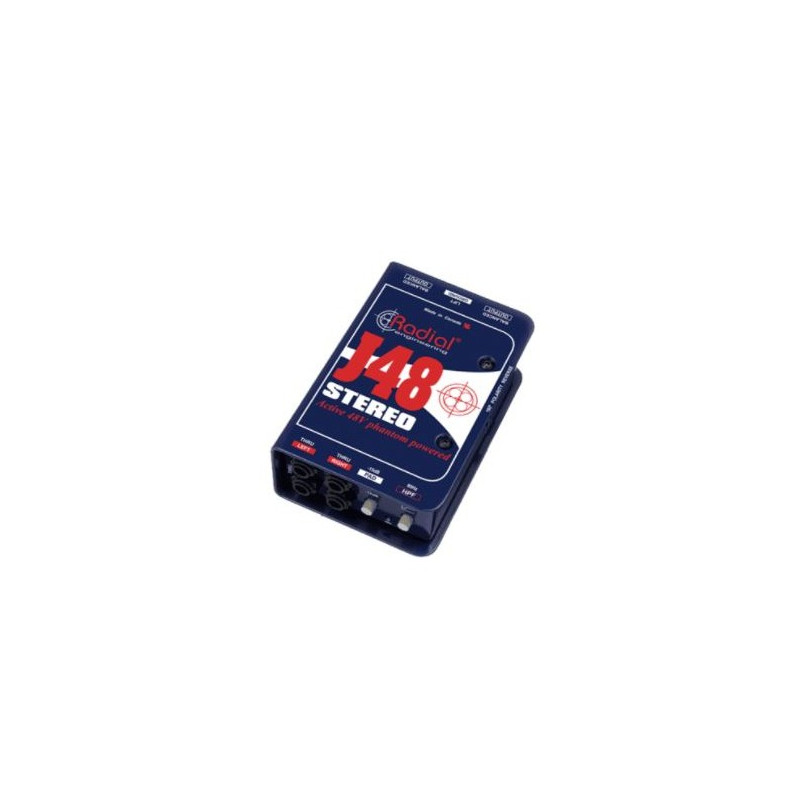 BOITIER DE DIRECT ACTIF STEREO RADIAL BOITIER DE DIRECT ACTIF STEREO RADIAL