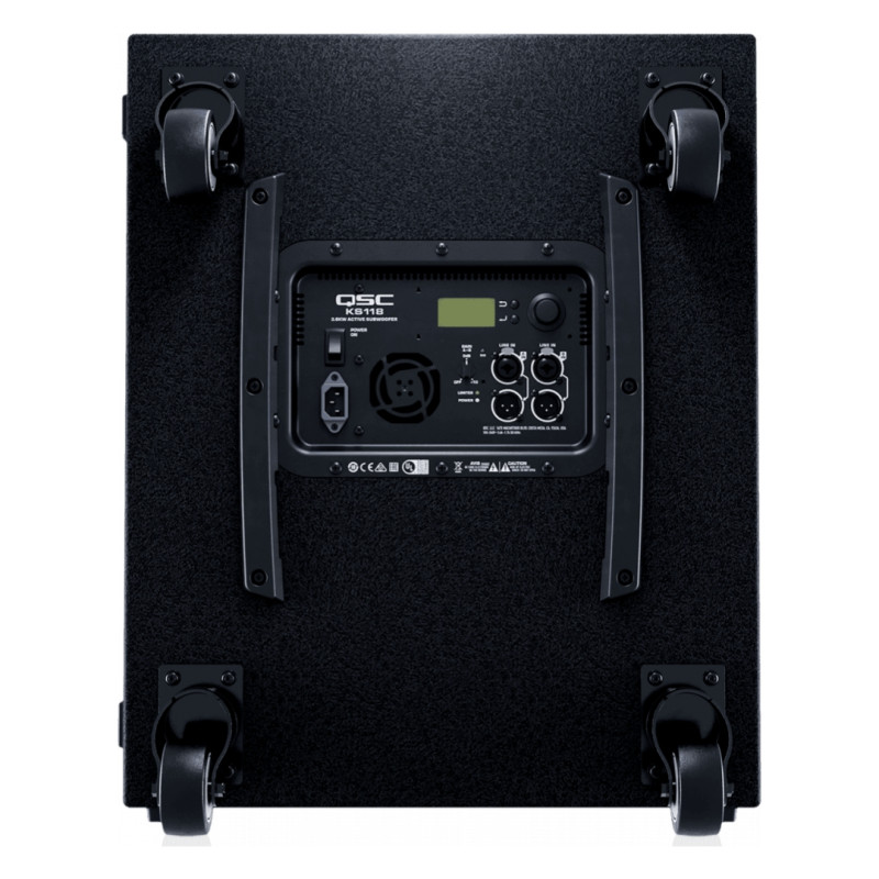 CAISSON BASSE ACTIF 18" 1800W QSC CAISSON BASSE ACTIF 18" 1800W QSC