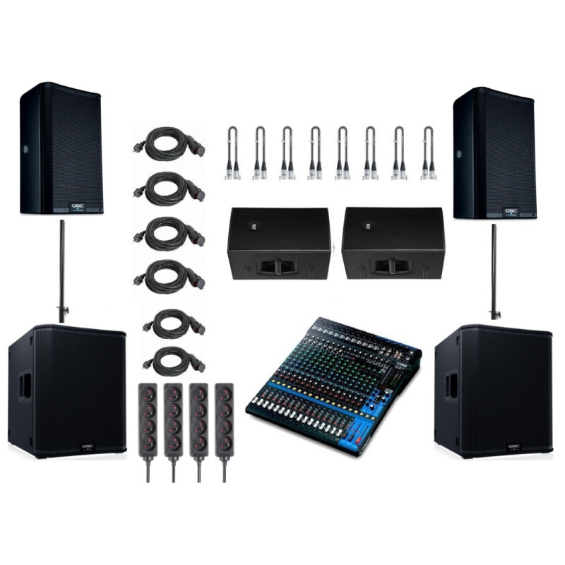 PACK CONCERT 7 600W POUR 300 PERSONNES / 300M² MAX PACK CONCERT 7 600W POUR 300 PERSONNES / 300M² MAX