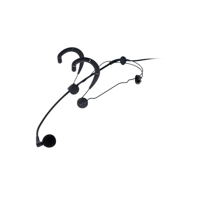 MICRO SERRE TETE STATIQUE SUPERCARDIOIDE NOIR SHURE MICRO SERRE TETE STATIQUE SUPERCARDIOIDE NOIR SHURE