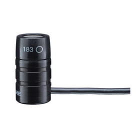 MICRO CRAVATE STATIQUE OMNIDIRECTIONNEL NOIR MINI TQG SHURE