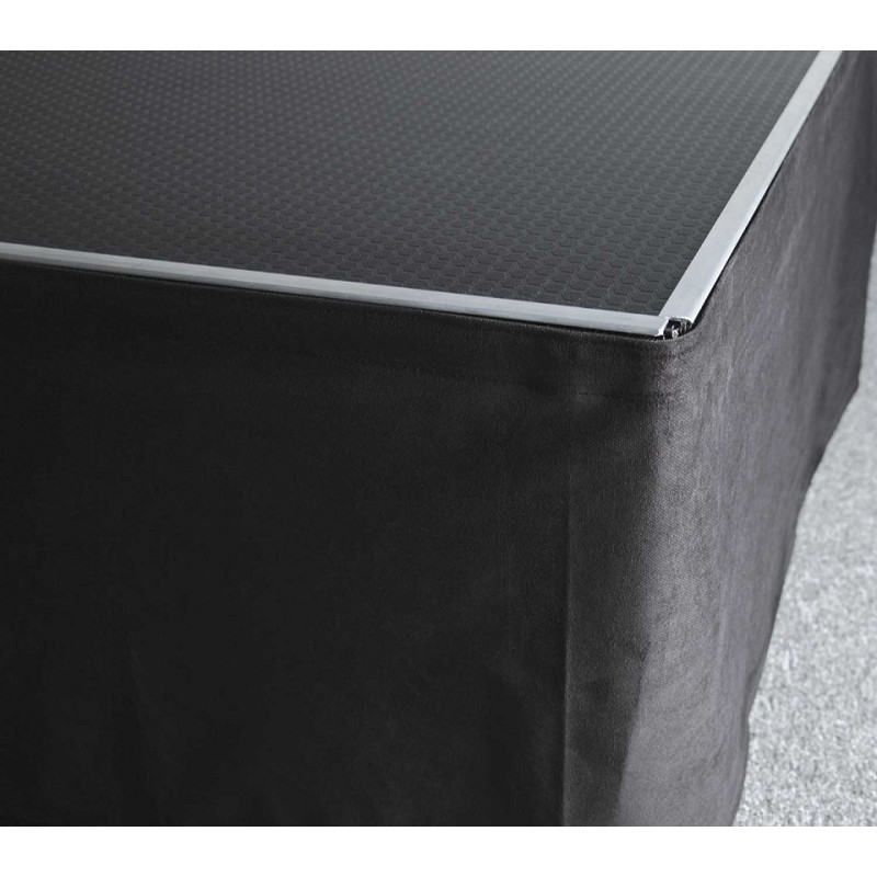 JUPE DE FINITION POUR PLATEFORME PLTL H80cm L205cm CONTESTAGE JUPE DE FINITION POUR PLATEFORME PLTL H80cm L205cm CONTESTAGE