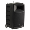 ENCEINTE PORTATIVE SUR BATTERIE 120W +MIXER +2 MICROS +BLUETOOTH AUDIOPHONY