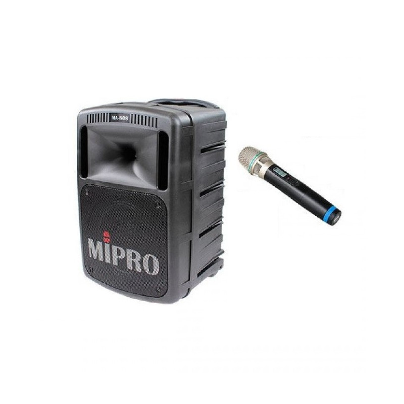 ENCEINTE AMPLIFIEE 250W PORTABLE SUR BATTERIE MIPRO AVEC 1 MICRO HF ENCEINTE AMPLIFIEE 250W PORTABLE SUR BATTERIE MIPRO AVEC 1 MICRO HF