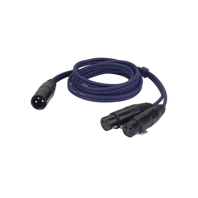 CORDON ADAPTATEUR2  XLR FEMELLE / XLR MALE