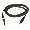 CORDON ADAPTATEUR JACK 6.35 MALE MONO / JACK 3.5 MALE