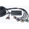 BOITIER DE SCENE 16 XLR FEMELLES/4 XLR MALES 30M CORDIAL