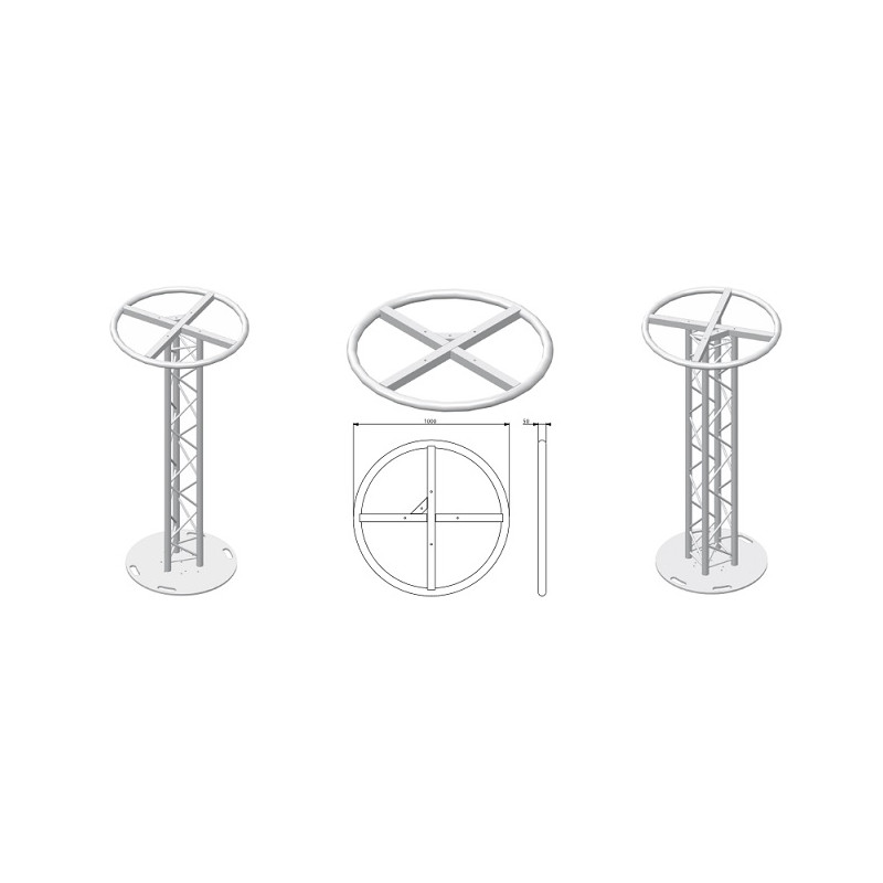 BARRE TOTEM POUR SX/SZ 290 ASD ø 1000 M