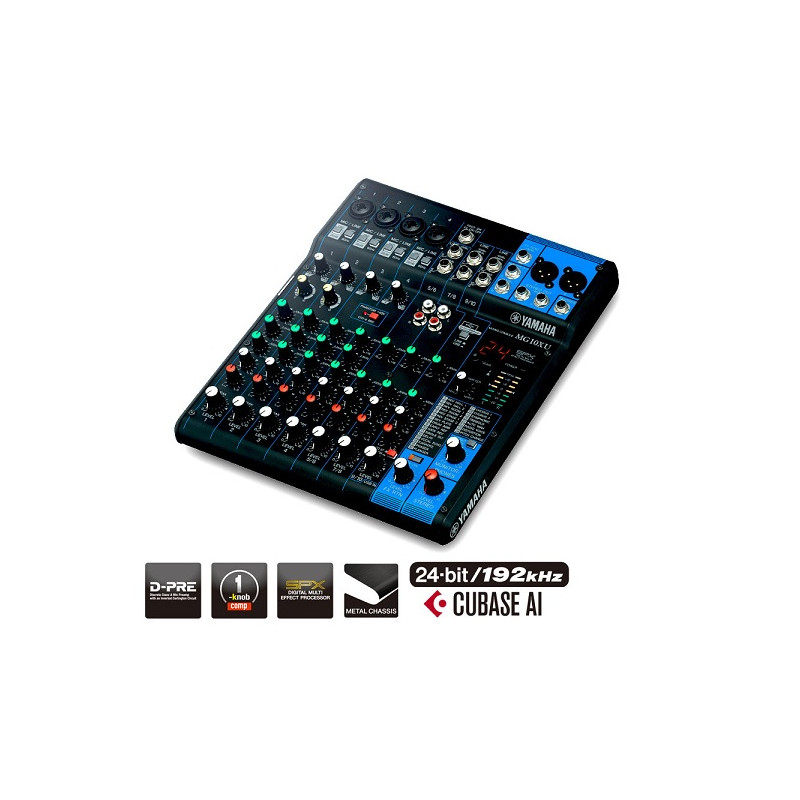 CONSOLE ANALOGIQUE 10 CANAUX EFFET YAMAHA