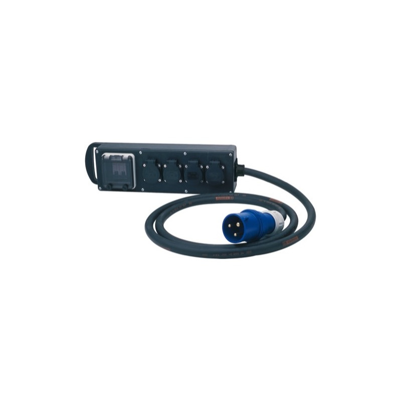 BOITIER 32A MONO2 X16A MONO SUR 4 X E1000 + 2 DPN