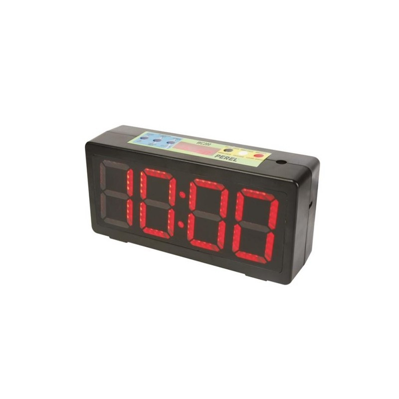 HORLOGE AVEC CHRONOMÈTRE/COMPTE À REBOURS & MINUTERIE D'INTERVALLE