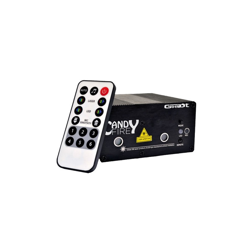 LASER 12 EFFETS FIRE GHOST