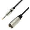 CORDON ADAPTATEUR XLR MALE / JACK 6.35 MALE