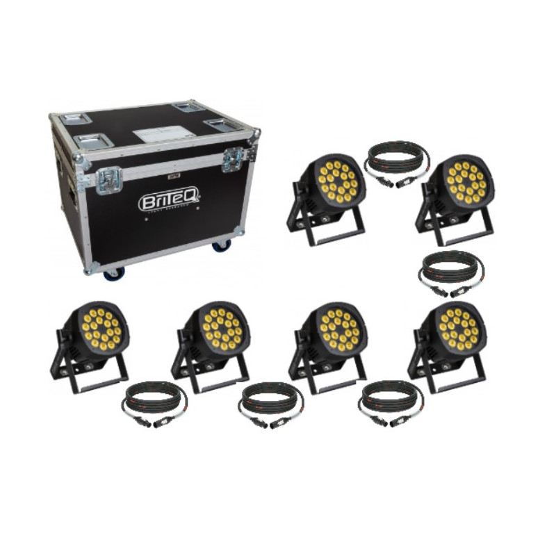 PACK DECORATION 6 PARS LED IP65