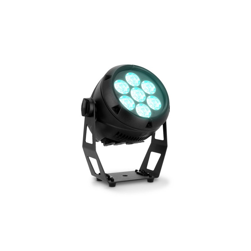 PROJECTEUR LED RGBW 7X8W IP65 CAMEO