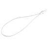 CORDE ELASTIQUE BLANCHE 4 X 250 MM AVEC CROCHET