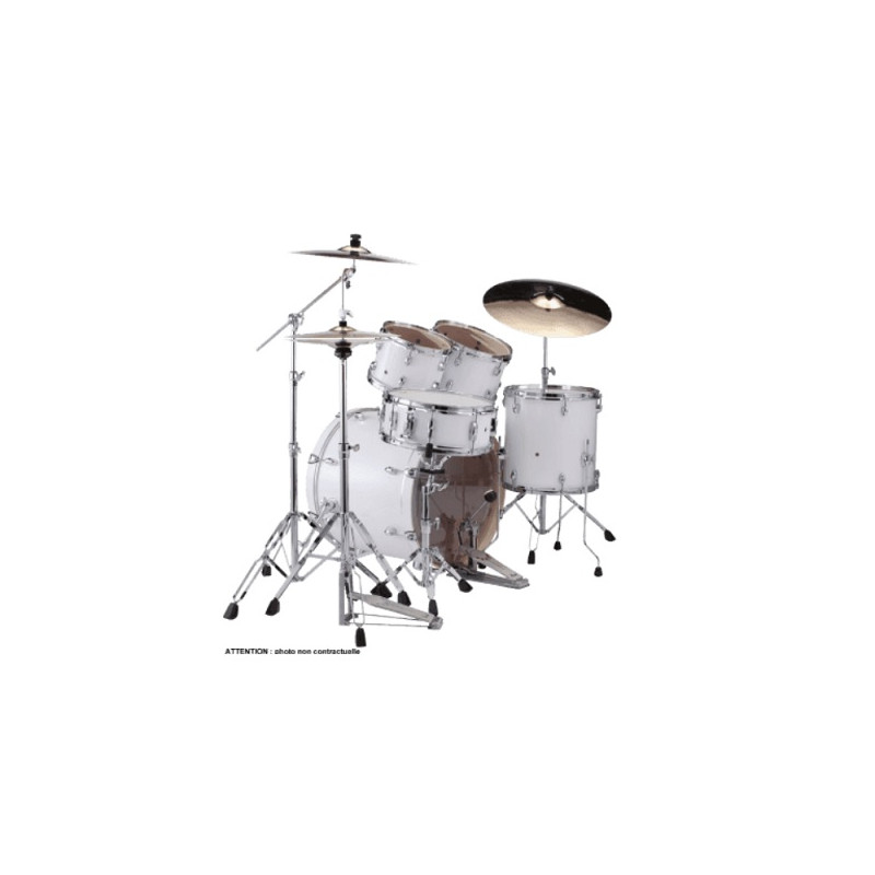 BATTERIE ACCOUSTIQUE SERIE EXPORT 22" 5 FUTS ARCTIC SPARKLE PEARL  