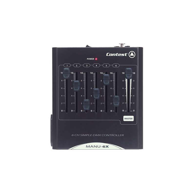 CONSOLE 6 CANAUX DMX CONTEST