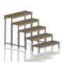 MARCHE 80cm POUR ESCALIER FIXE SUR PRATICABLE PRA-R21  ASD