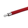 CORDON CROCHET CHROME BORDEAUX