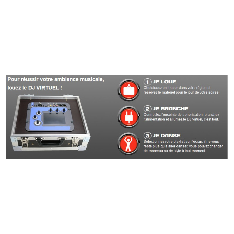 LECTEUR MUSICAL AUTONOME DJ VIRTUEL 