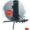 PIED A TREUIL HAUT 6.30 M CHARGE MAX 300 KG ASD
