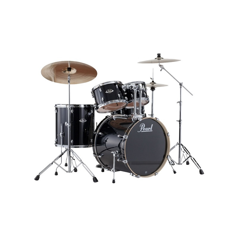 BATTERIE ACCOUSTIQUE SERIE EXPORT 22" 5 FUTS JET BLACK PEARL 