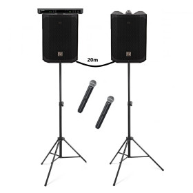 PACK DE 2 ENCEINTES SUR...