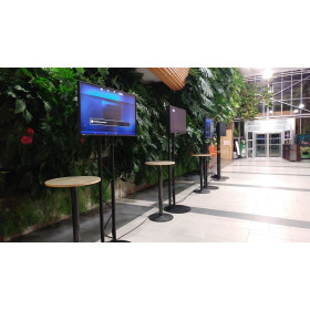 SUPPORT NOIR EN STRUCTURE...