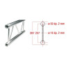 STRUCTURE ECHELLE 290MM LG DE 3M