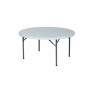 TABLE RONDE POLYETHYLENE Ø178 CM LORCA