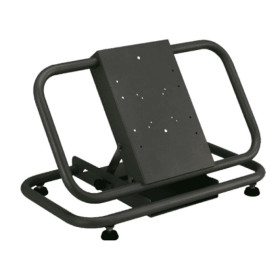 STAND BAS PLIABLE ANTHRACITE EUROMET POUR ECRAN