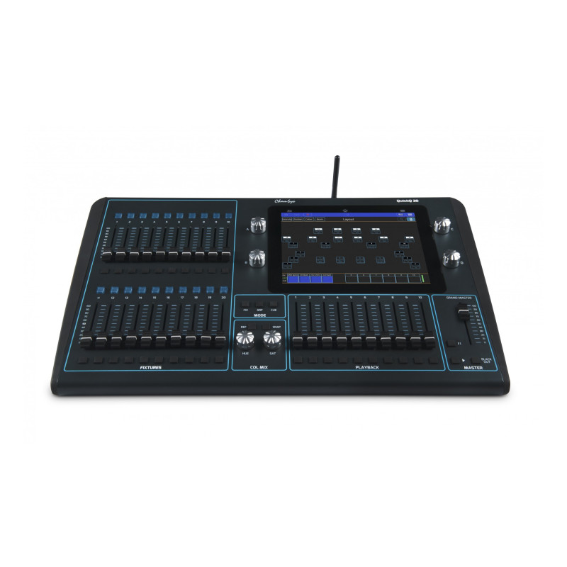 CONSOLE LUMIERE DMX 20 VOIES CHAMSYS