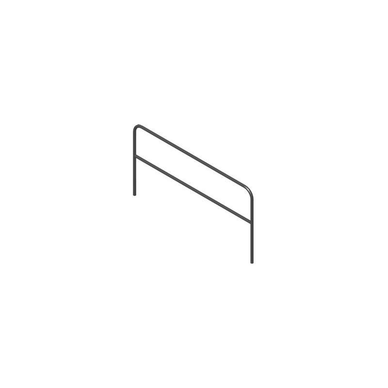 GARDE CORPS 2M x 1M POUR PRATICABLE ASD