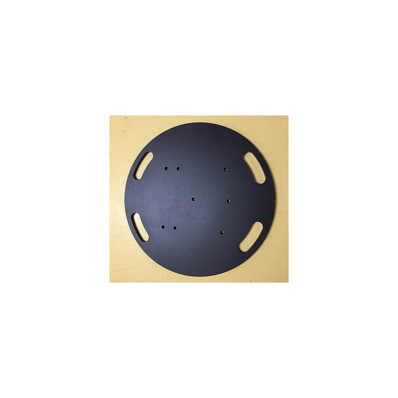 EMBASE LOURDE DE SOL NOIRE SANS KIT JONCTION 60CM / 33KG