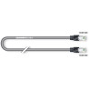 CORDON 10M CABLE SC--MERCATOR CAT7 RJ45/RJ45 PRO SOUPLE NOIR