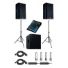 PACK CAFE CONCERT 5 800W POUR 150 PERSONNES / 150M² MAX 